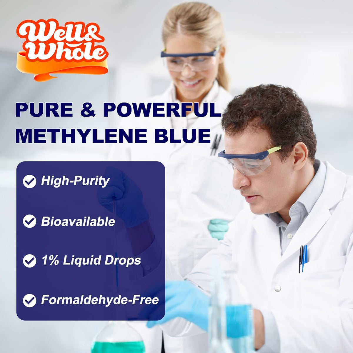 Methylene Blue Liquid Drops - powerful