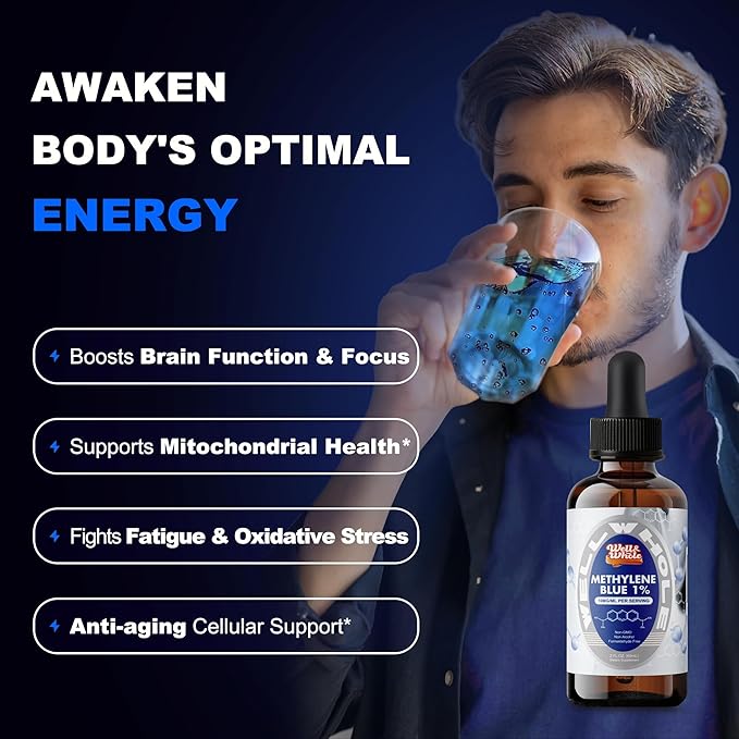 Methylene Blue Liquid Drops - support