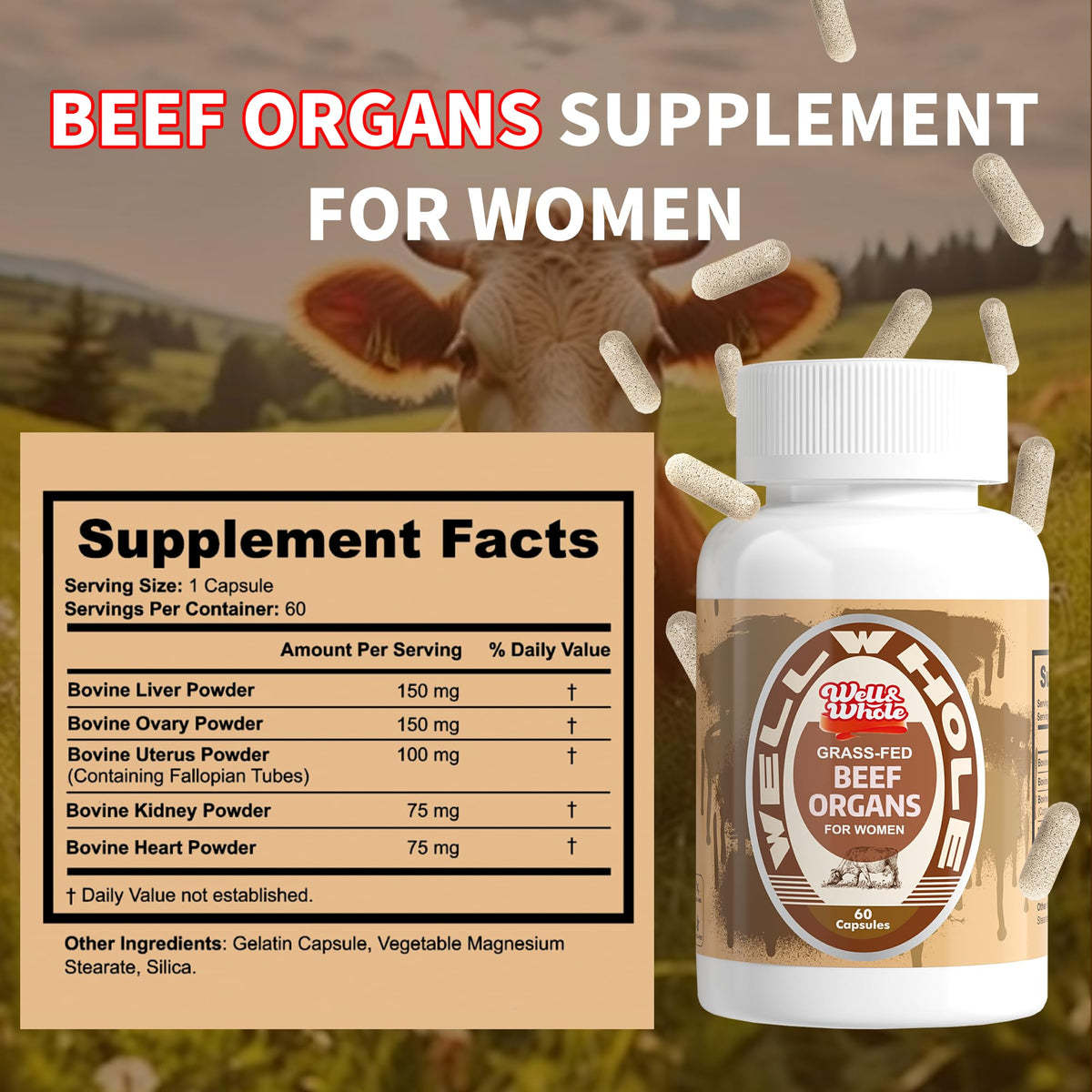 Beef_Organs_Capsules_supplements for women