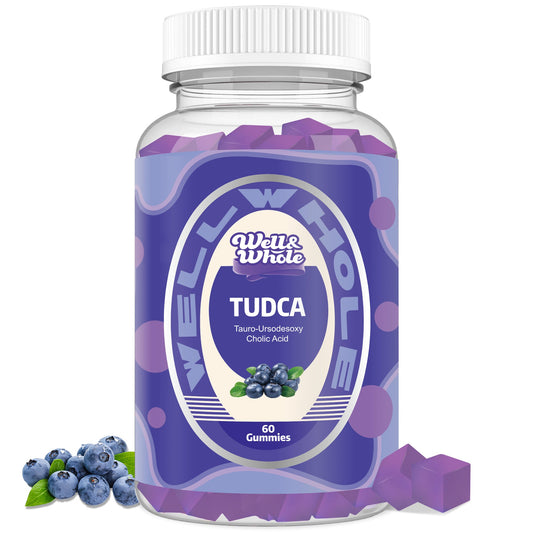 TUDCA 1000mg Gummies with Milk Thistle - Liver Support